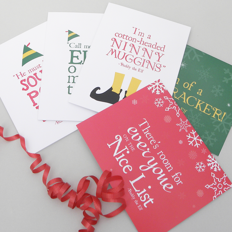 Buddy the Elf Christmas Cards