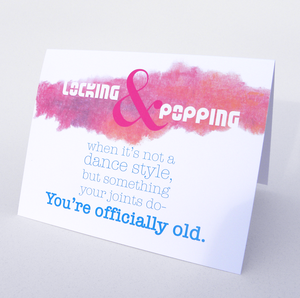 Popping & Locking card